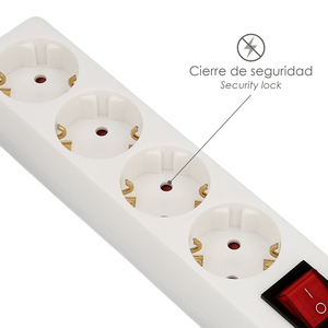 Multipresa a 4 Prese con Messa a Terra e Interruttore - Product Image 2