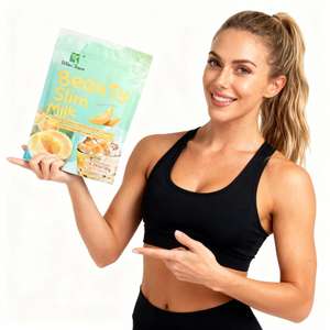 Nahrungsergänzungsmittel Beauty Milchpulver Kollagen Hyaluronsäure Garcinia L-Carnitin 180g 12 Beutel Beauty <span class=keywords><strong>Slim</strong></span> Milchtee - Product Image 1