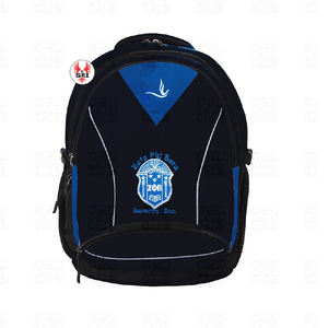 Mochila de poliéster para mujer con bordado de la hermandad Zeta Phi Beta |   Mochila de Viaje Personalizada Sublimada para Mujeres de la Hermandad ZPB - Product Image 3
