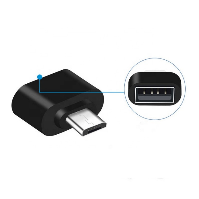 Micro USB OTG to USB 2.0 Adapter for Smartphones