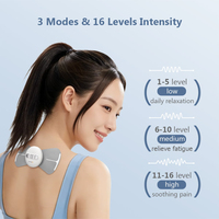 Masseur électronique numérique à impulsions rechargeable par USB, appareil de thérapie des douleurs menstruelles en forme de papillon, unité TENS sans fil