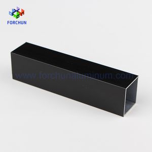 Perfiles de tubos de <span class=keywords><strong>aluminio</strong></span> anodizado negro 38x38 80x40 40x20 82x38 Perfiles de tubos de <span class=keywords><strong>aluminio</strong></span> cuadrados - Product Image 3