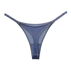 Tanga Sexy in Nylon e Cotone Stile Europeo-Americano da Donna, per Fitness e Sport, a Vita Bassa, con Effetto Sollevamento Fianchi, Tinta Unita - Product Image 6