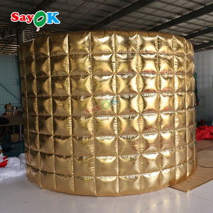 Cabina de Fotos Inflable Portátil con Luces LED de Fondo, Fondo de Pared Inflable de 360 Grados para Cabina de Fotos - Product Image 5