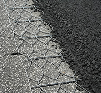 Rouleau de treillis métallique hexagonal à double torsion galvanisé à chaud pour la stabilisation des sols de jardin, la séparation des couches de base paysagères