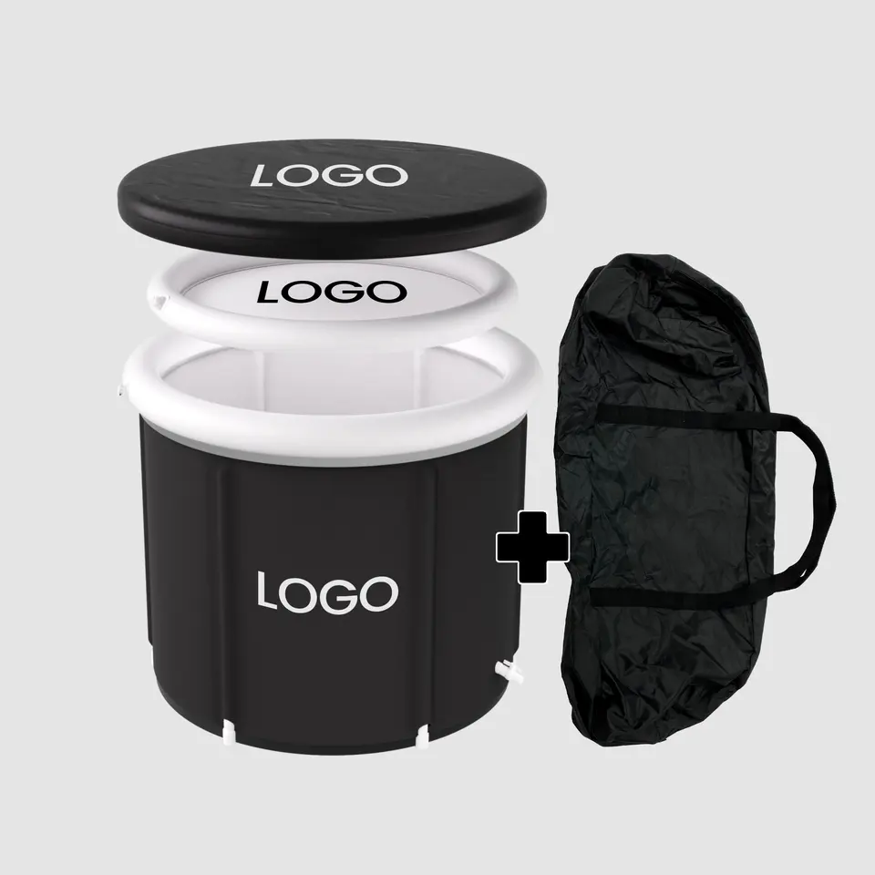 Бесплатный образец портативных ванн надувная Ледяная Ванна для восстановления холодного погружения Ванна портативная фитнес-большая Ледяная Ванна