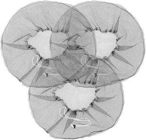 Tela de malla de seguridad para los dedos para niños, filtros de ventilador redondos, protección de ventilador, cubierta redonda antipolvo para padres de niños pequeños - Product Image 1