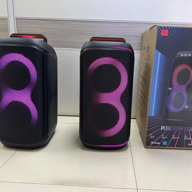 120 Four-speaker Super Power Speaker Outdoor Portable square Dance RGB Card Multi-function Speaker