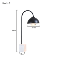 Lampe chauffante professionnelle pour hôtels, lampe chauffante réglable pour buffet, lumière chauffante pour aliments, idéale pour restaurants, mariages et présentation de plats