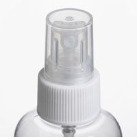 Flacon pulvérisateur vide en PET transparent de 150 ml avec pulvérisateur à fine brume pour alcool, tonique, mousse, liquide – Contenants de voyage rechargeables