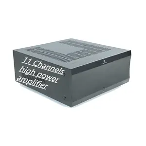 Amplificador de potência ToneWinner de alta qualidade, 11 canais, 2160 W, circuito Hi-Fi, baixa distorção e baixo consumo de energia