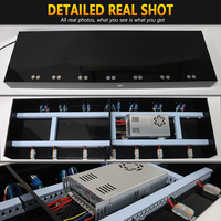 Caja de Demostración de Luces para Automóvil de 7 Puertos para Pruebas de DRL y Luz Principal