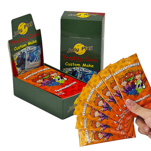 Caja de Sobres de Cartas Coleccionables Personalizadas para Fabricantes: Cartas Deportivas Holográficas de Fútbol y Anime Impresas para Juegos de Cartas Jollyplay - Product Image 1