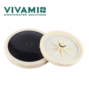 Difusor de disco de membrana de goma de 9, 10 y 12 pulgadas para depuradora de aguas residuales - Product Image 4