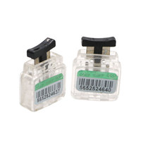 Sceau en plastique Yuedun YDMS002 pour compteurs d'eau/gaz/électricité, sceau de sécurité pour usage en urne, 1 pièce, dimensions du fil personnalisables