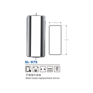 Rétroviseur d'automobile personnalisé à bas prix Rétroviseurs latéraux Fabricant de camions Acier inoxydable de haute qualité ABS SL,SL Chine Miroirs - Product Image 5