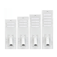 Lampu Jalan Tenaga Surya IP65 100W-500W LED dengan Tiang Lampu, Panel Surya Aluminium Alloy, Garansi 5 Tahun Pasokan Pabrik