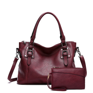 Women's Handbags Tote PU Leather Shopping Daily <b>Date</b> Wine <b>Red</b> Black Light Grey - Product Image 3