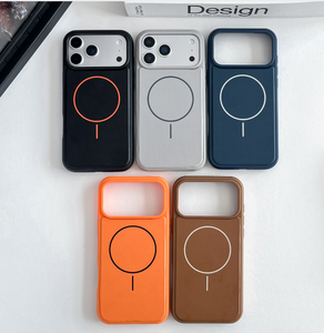 Fundas Magnéticas 2 en 1 para Teléfono Móvil con Anillo y Forro Interior Acolchado para 14-16 Pro Max - Product Image 1