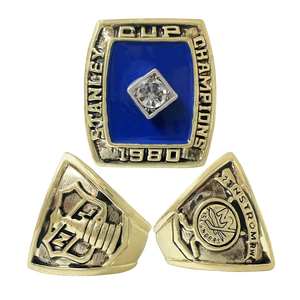 แหวนแชมป์ New York Islanders ปี <span class=keywords><strong>1980</strong></span> ลดราคาพิเศษ แหวนแฟชั่นโลหะผสม รุ่นที่ระลึก แหวนแชมป์แบบกำหนดเองได้ - Product Image 1