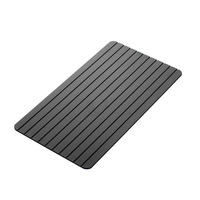 Plateau de décongélation rapide en aluminium pour viande et volaille congelées, planche de décongélation écologique pour la cuisine domestique