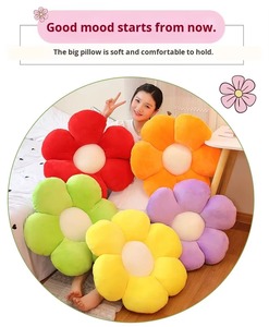 Colorful Flower Pillow Soft Plush Floral Cushion Decorative <b>Throw</b> Pillow <b>for</b> Bedroom Sofa <b>Chair</b> Nursery Dorm Room Gift - Product Image 5