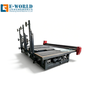 Achtung auf die Details: EWORLD CNC-Glasschneidemaschine mit PLC-Motor, 15KW Leistung, für 3-19mm dicke Glasbearbeitung - Product Image 1