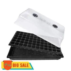 Garden Plant Tray China Manufacturer Garden Propagation Tray Plant Seed Starter Tray With Dome And Base Plastic Seedling Tray Nursery Planting