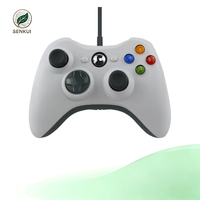 Pengontrol Berkabel USB untuk XBox PC360 Slim Gamepad Joypad Getaran Motor Ganda untuk Konsol Game untuk PC Windows