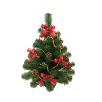 2024 Offre Spéciale mini pin Table sapin de Noël avec pomme de pin et décorations