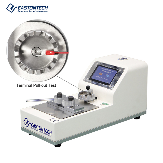 High Precision Terminal Pin Pulling Force Tester EW-2510 Electric Terminal Tensile Testing Machine CAble Manufacturing Equipment