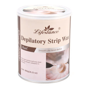 Cire dépilatoire à la résine Lifestance 800g, douce et chaude, en pot, pour l'épilation du visage, des jambes et du corps - Parfum Rose - Product Image 5