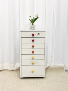 Tủ đựng đồ bằng kim loại, 8 ngăn kéo, chất liệu thép, dành cho phòng ngủ, nhiều màu sắc, kiểu tủ cạnh giường - Product Image 2