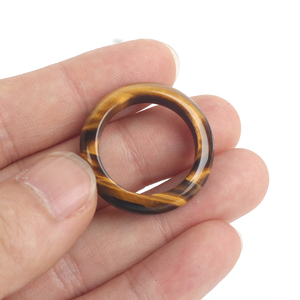 แหวนหินอาเกตคริสตัลธรรมชาติแบบใหม่ล่าสุดสำหรับตกแต่ง ขายส่ง - Product Image 5