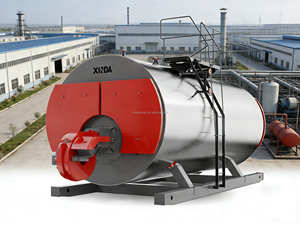 Chaudière à vapeur industrielle horizontale à tubes <span class=keywords><strong>de</strong></span> feu <span class=keywords><strong>de</strong></span> 1000 kg, neuve, à haute efficacité, au diesel, GPL ou <span class=keywords><strong>gaz</strong></span> naturel, pour machine <span class=keywords><strong>de</strong></span> fabrication d'aliments pour volailles - Product Image 1