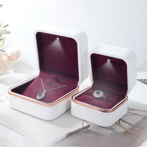 <span class=keywords><strong>Chappy</strong></span> Dating Nuevo diseño Embalaje de joyería personalizado Joyero elegante para regalar - Product Image 3