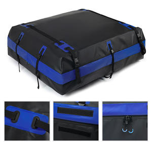 Sac de toit de voiture portable en tissu Oxford imperméable en gros, sac de toit de grande capacité, solution de rangement extérieur - Product Image 2