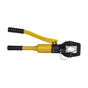 เครื่องมือจีบสายไฟไฮดรอลิก YQK-400 ขนาด 16 AWG แบบเข้าด้านหน้า สำหรับสายเหล็ก คุณภาพอุตสาหกรรม พร้อมด้ามจับเคลือบสีฝุ่นแบบนุ่ม - Product Image 1
