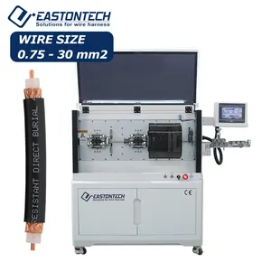 EW-05+R Big Charging Pile Cable Wire Diameter 0-18mm Stripping Machine With Rotary Blade