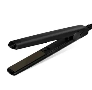 Mini piastra per capelli portatile leggera con piastra in acciaio al carbonio