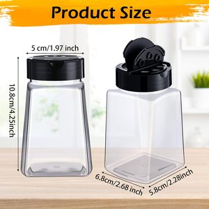 Cheap Discount Eco-Friendly <b>Plastic</b> Seal Spice <b>Bottle</b> 950ml Clear Round - Product Image 3