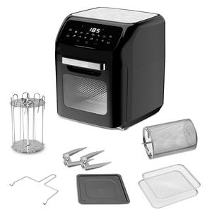 Nouveaux appareils ménagers électriques 12L écran tactile friture sans huile grasse miniature four à convection de 1800 watts <span class=keywords><strong>friteuse</strong></span> à air chaud numérique - Product Image 3