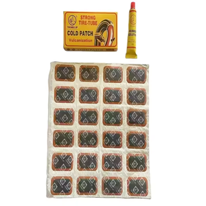 Kit Riparazione Pneumatici Bici Hot Sale con Colla e Toppe, Set Riparazione <span class=keywords><strong>Gomme</strong></span> Bici con Cemento Vulcanizzante Resistente - Product Image 2