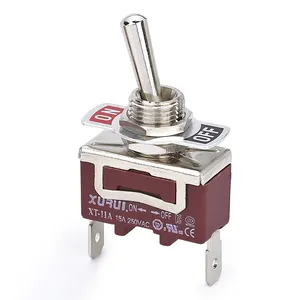 Single Pole ON-OFF Quick PCB Terminal Electronic Toggle Switch