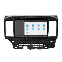 Lecteur DVD audio de voiture DSP Quad Core 10 "pour Mitsubishi Lancer Ex 2010-2017 WIFI GPS Radio stéréo vidéo