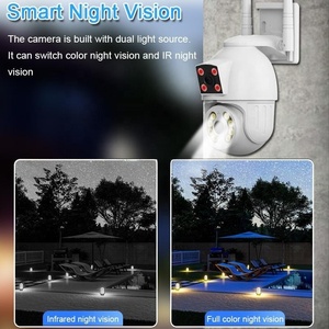 New HD V380 Pro App đầy đủ màu sắc 4MP trong nhà ngoài trời Giám sát camera thông minh mạng không dây Wifi IP an ninh với ống kính kép - Product Image 3