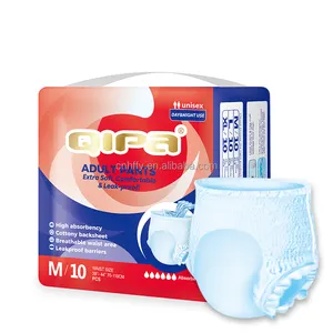 Factory Pour Adult Biodegradable Adult Nappies For Men Ultra Thick Adult Diaper free sample chinese production