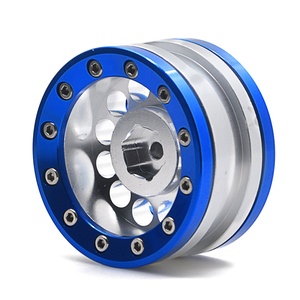 Nouveaux moyeux de <span class=keywords><strong>jante</strong></span> de roue en métal 1.9 Beadlock pour 1/10 SCX10 TAMIYA CC01 <span class=keywords><strong>AX</strong></span>-10 D90 D110 RC pièces de mise à niveau sur chenilles accessoires - Product Image 3