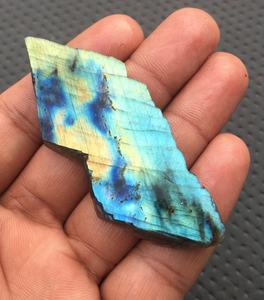 Beau spécimen Unique de Labradorite naturelle brute, pierre précieuse non traitée au feu bleu, décoration de la maison, vente en gros - Product Image 2