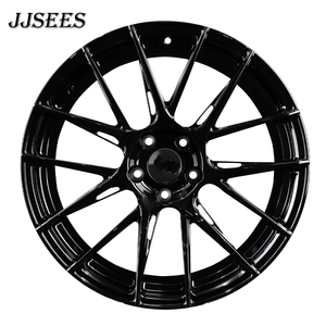 JJSEES - Juego de Ruedas Forjadas Personalizadas en Negro Pulido 5x100 5x108 5X115 de 18, 19 y 20 Pulgadas para BMW M2 M4 X5 X7 M240I Apex EC-7RS EC7 Subaru - Product Image 5